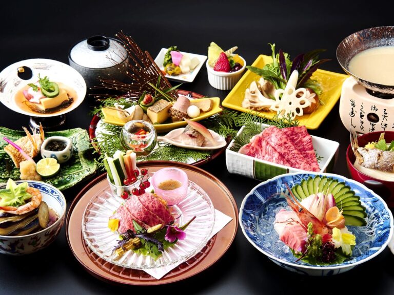 【美食デュエット会席】★高級魚のど黒と、和牛ロースト★四季の前菜や造りを肴にオトナの舌で味わう